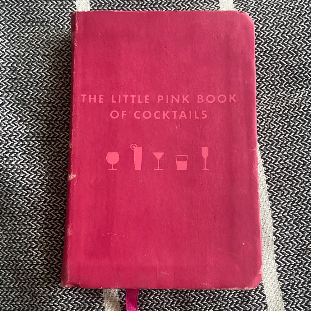 6/$12 The Little Pink Book of Cocktails